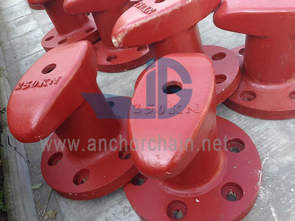 Dissuasore per pontile in ghisa