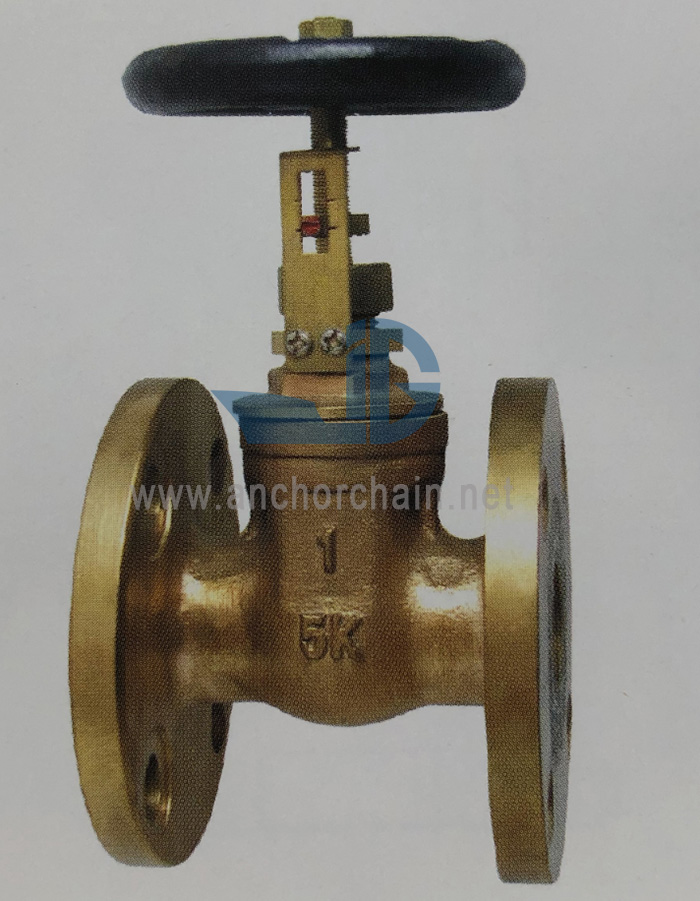 Valvole a saracinesca in bronzo classe 150 10K Indicatore di apertura chiusa
