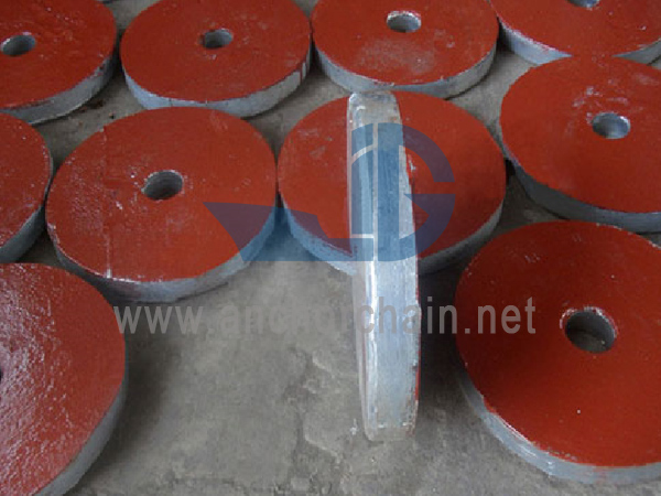 Anodo sacrificale in alluminio a disco