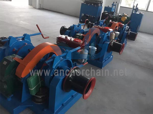Verricello diesel di doppio tipo