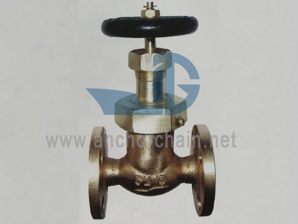 JIS F 7346 Bronzo 5K Valvole a globo con unione a cappello
