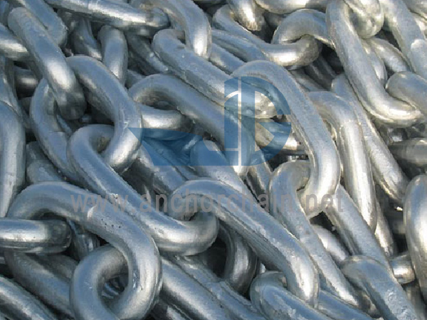 Catena di ancoraggio a maglie aperte marine