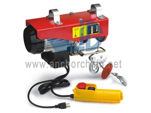 Mini paranco elettrico