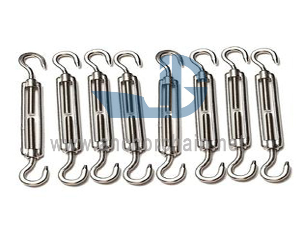 Tenditori in acciaio inox lucido