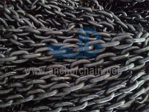 Catena di sollevamento a maglie corte