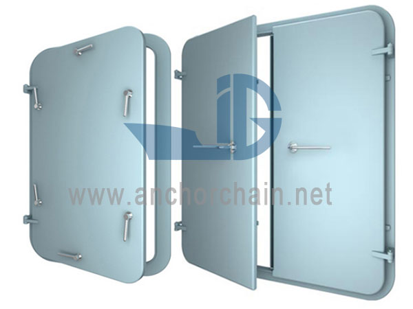 Porta in acciaio resistente alle intemperie