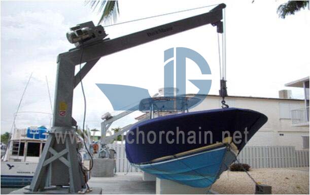 Gru per yacht